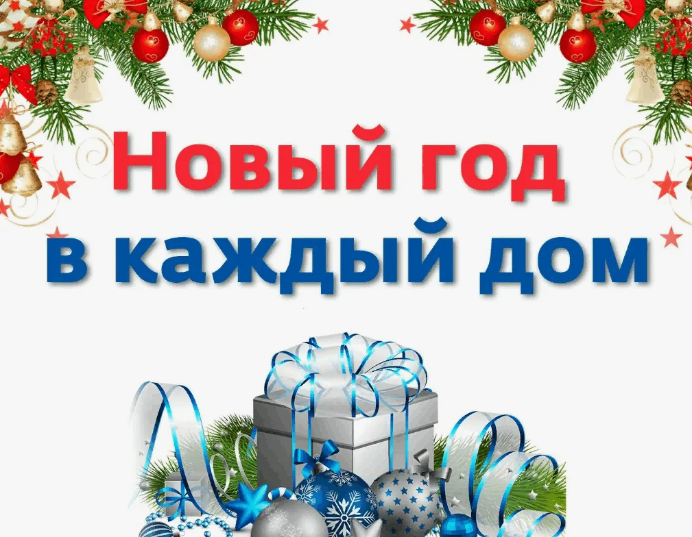 Всероссийская акция «Новый год в каждый жом.